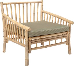 Бамбуков градински стол в естествен цвят Sole - Bloomingville