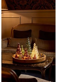 Зелена светлинна декорация ø 13 cm Lucy - Sirius