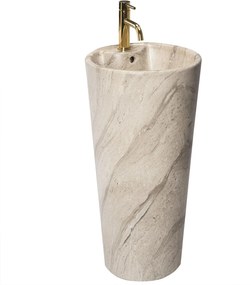 умивалник-Свободностоящ Rea Blanka Natural Matt Marble