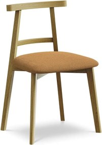 Теракотен трапезен стол от масивна дървесина Ohelo – Makamii