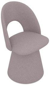 Тапициран трапезен стол в цвят лавандула Kalo – Makamii