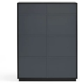 Черен скрин, ширина 92 cm Doric - Teulat