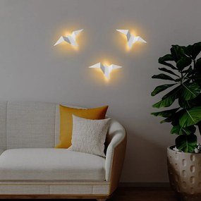 Бяла LED стенна лампа Pacali – Opviq lights