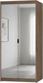 Гардероб Ester 2D 2 врати-Lefkas Oak