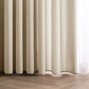Кремаво затъмняващо перде 140x270 cm Carli – Restilo