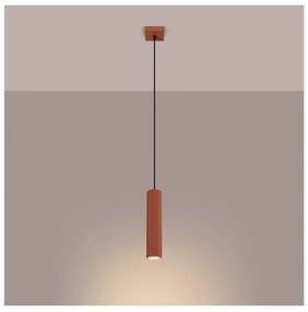 Висящо осветително тяло в тухлен цвят Gleam – Sollux