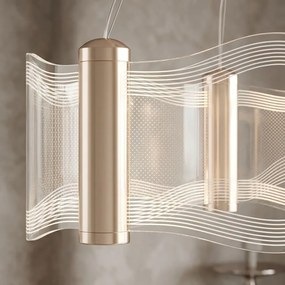 ВИСЯЩА ТАВАННА ЛАМПА G151-CP GOLD