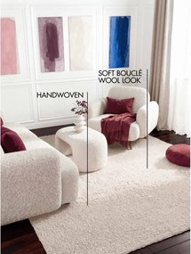 Ръчно изработен килим от букле в цвят слонова кост 200x290 cm Notting Hill Portobello – Ted Baker