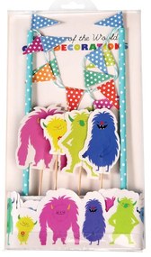 Комплект за декориране на торта "Чудовищата на света Monsters of the World - Rex London