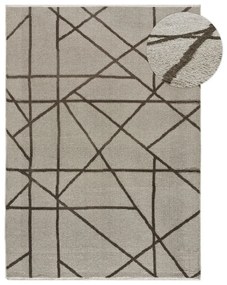 Светлокафяв килим 120x170 cm Lux - Universal