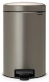 Сиво стоманено кошче за боклук с педал 12 l NewIcon – Brabantia