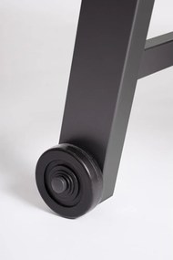 Зелен градински шезлонг метален Hilde – Bizzotto