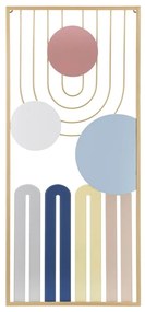 Метална декорация за стена 37x84 cm Colorful – Mauro Ferretti