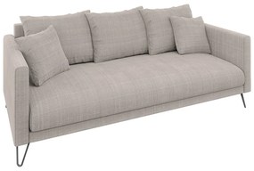 Светлокафяв шенилов диван 200 cm Freya – Ropez