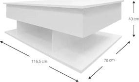 Холна масичка Linda-Leuko