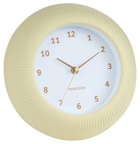 Стенен часовник ø 25 cm Tender Rib – Karlsson