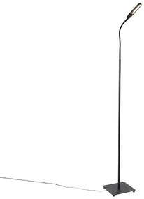 Подова лампа черна с LED 5-степенна димируема по Келвин - Botot