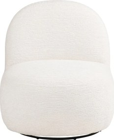 Кремаво въртящо се кресло Milo – House Nordic