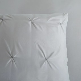 Сиво единично удължено спално бельо от микрофибър 140x220 cm Pure Elegance – Good Morning