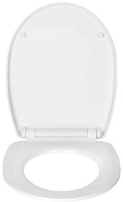 Тоалетна чиния с автоматично затваряне 36,5 x 45 см Corbara – Wenko