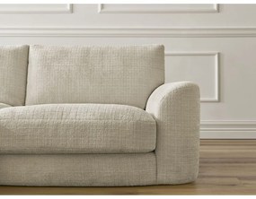 Бежов шенилов ъглов диван (ляв ъгъл) Leonore – Bobochic Paris