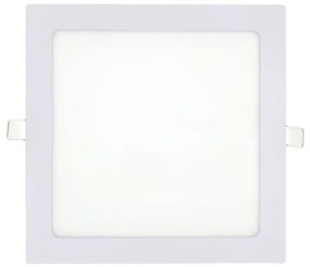 LED Лампа за окачен таван SQUARE LED/18W/230V 2700K 22x22 см бял