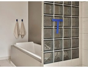 Синя стъргалка с държач 22 cm Ume – Zone