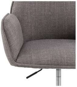 Сив офис стол Glenda – Actona