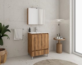 Комплект за баня Drop Delta 75 -Кафяво