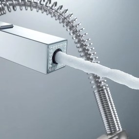 Кухненски кран Grohe EuroCube με ελατήριο