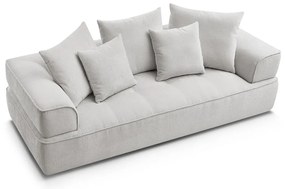 Светлосив шенилов диван 237 cm Whesley – Bobochic Paris