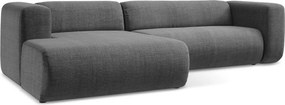 Сив ъглов диван (ляв ъгъл) Ekahi – Makamii