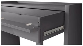 Сиво разтегателно бюро 36x110 cm Mel - Woodman