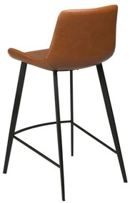 Светлокафяв бар стол от изкуствена кожа, височина 91 cm Hype - DAN-FORM Denmark