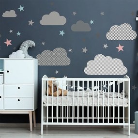 Стикер за стена Скандинавски облаци от далечния север - Ambiance