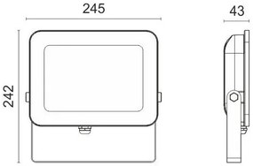 Проектор Slim LED 5688