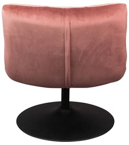 Фотьойл от розово кадифе Bar - Dutchbone