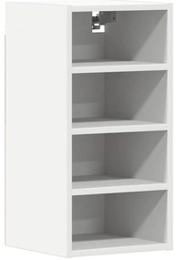 854166 vidaXL Висящ шкаф "Рига" бял 30x29,5x60 см, инженерно дърво