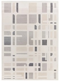 Килим в светлосиво и слонова кост 160x230 cm Flora – Universal