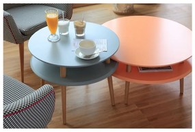 Бяла масичка за кафе UFO, Ø 70 cm Ufo - Ragaba