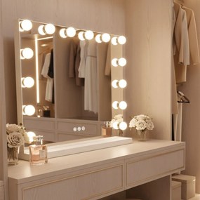 Огледало LED HOLLYWOOD White