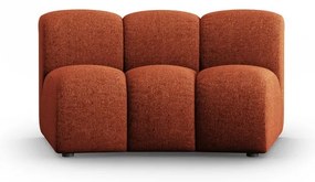 Модулен диван в тухлен цвят (среден модул) Lupine – Micadoni Home