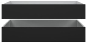 Черни чекмеджета за под леглото в комплект от 2 бр. 90x190/140x190 cm Naia – Tvilum