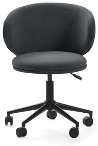 Тъмносив офис стол Rush – Marckeric