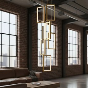 Лампа LED LHJ090-7CP GOLD