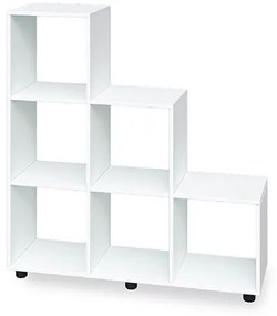 Етажерка Мебели Богдан Cubo 6, бяла