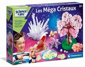 Научна Игра Clementoni The Mega Crystals френски 52490