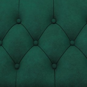 Тъмнозелен кадифен разтегателен диван 236 cm Felix – Støraa