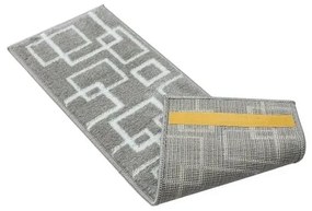 Сиви килими за стълби в комплект 13 бр. 22x73 cm Geometric – Mila Home