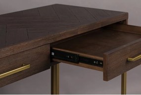 Конзолна маса декор от акация в тъмно естествен цвят 45x120 cm Class – Dutchbone